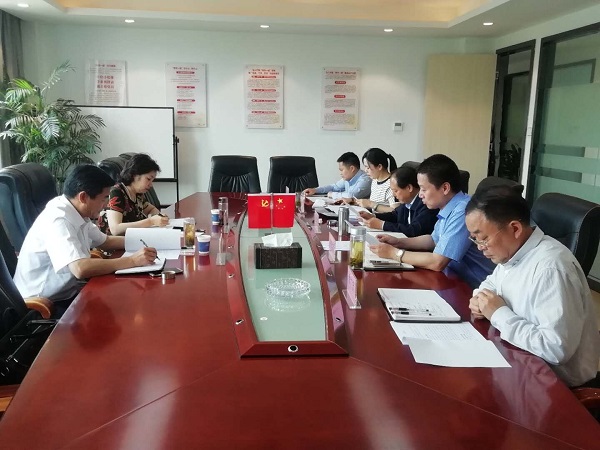 夏萍、程保銀調研指導徽鹽地產(chǎn)六安項目